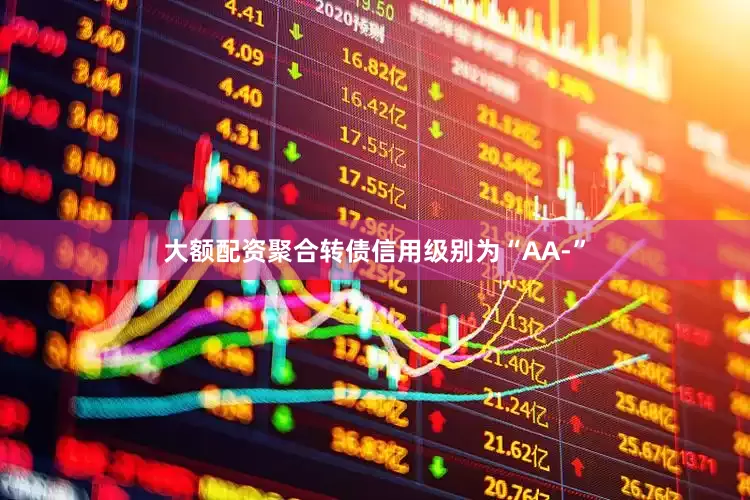 大额配资聚合转债信用级别为“AA-”