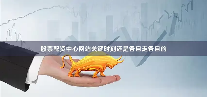 股票配资中心网站关键时刻还是各自走各自的